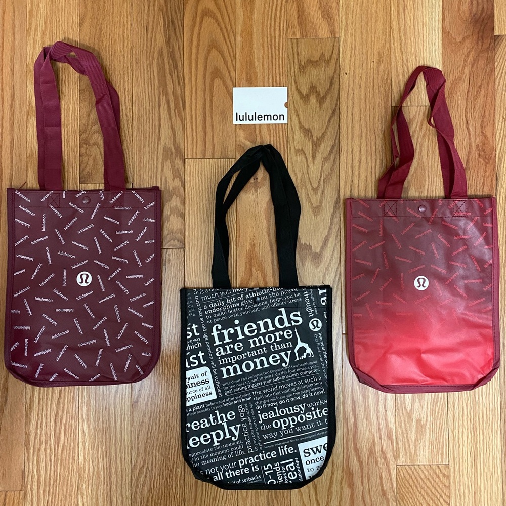Lululemon Reusable Shopping Bags
